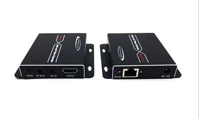 HK3E120 HDMI-4K EXTENDER cat6/7 , IR ,TX-RX 120m 